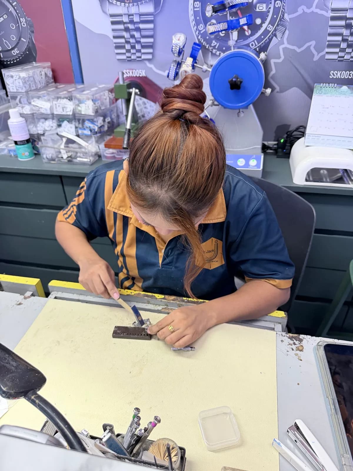 Hands-on repair work