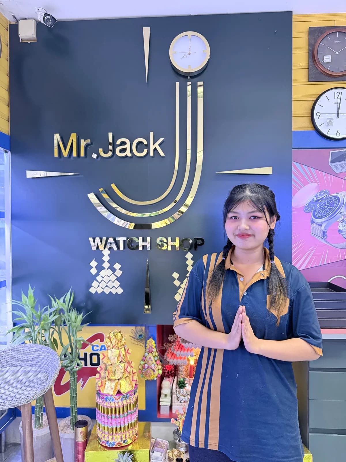 Mr. Jack Watch Shop welcome